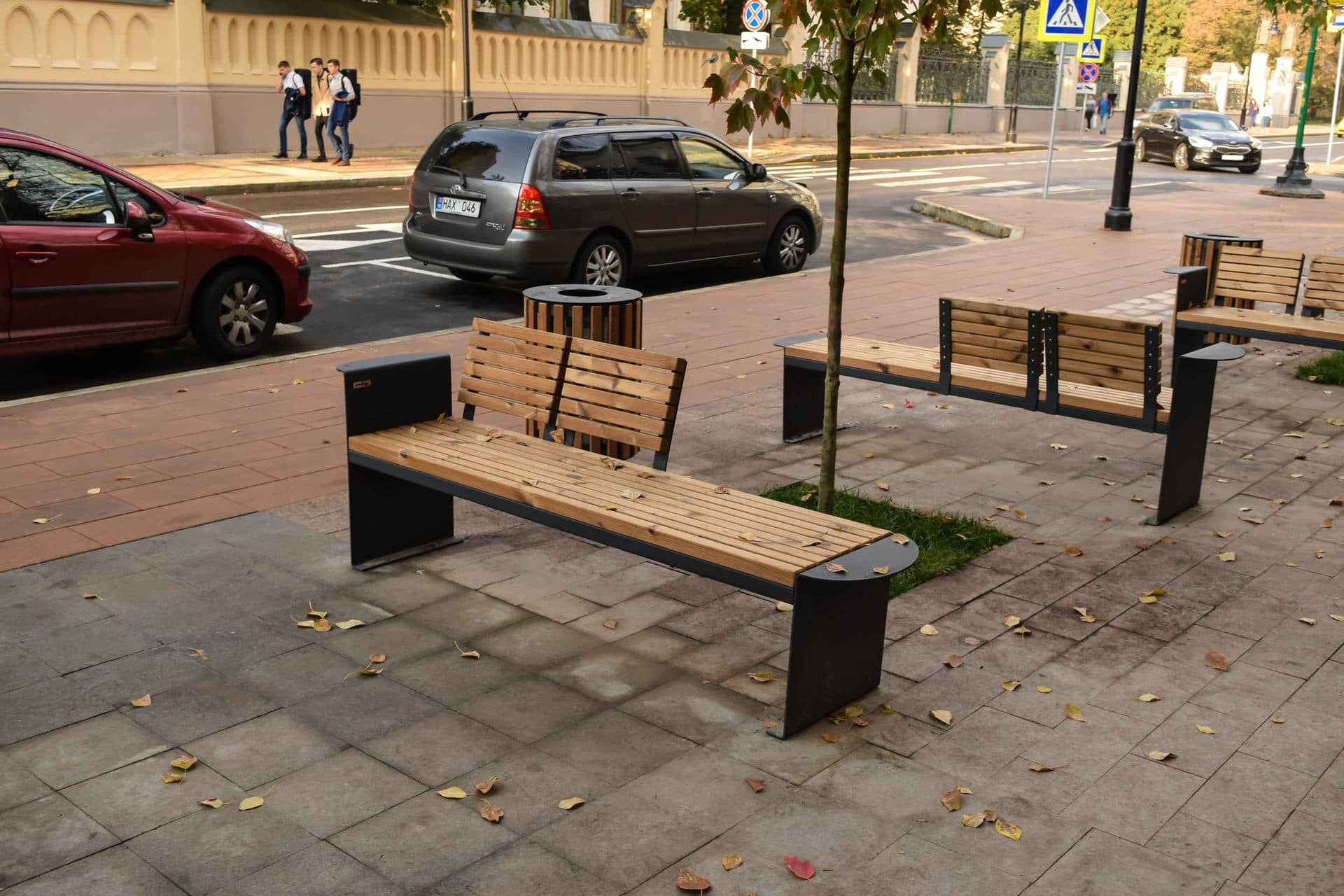 антивандальные скамейки для парка